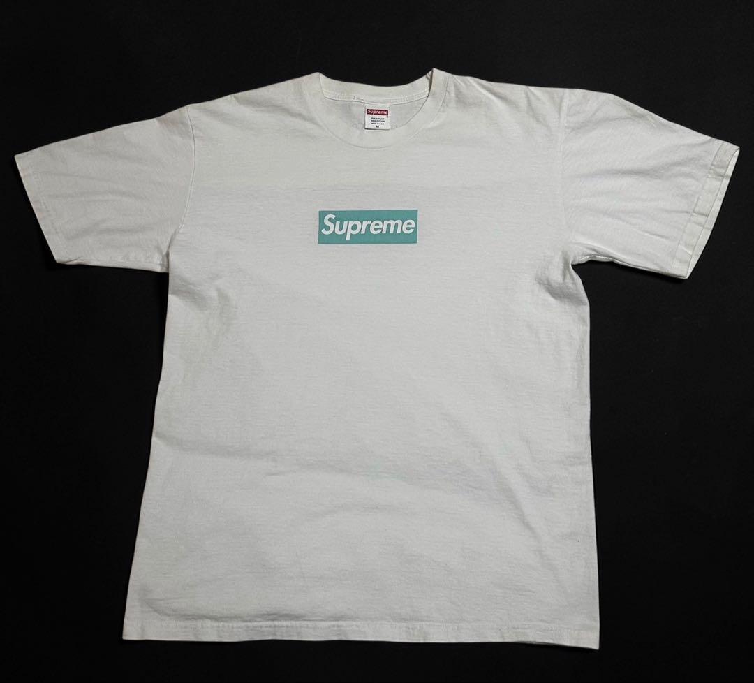 Supreme Tiffany ボックスロゴ Tシャツ M メンズ