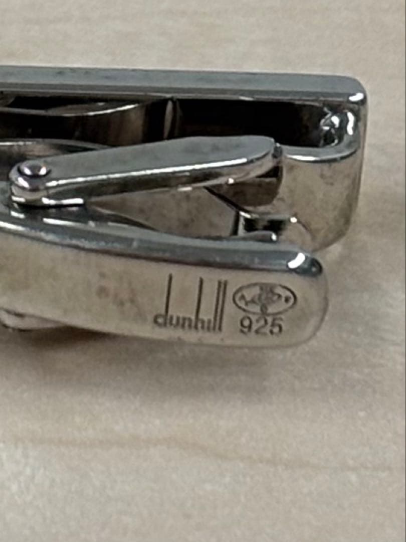 dunhill カフリンクス タイピン　カフス　ネクタイピン　ダンヒル　シルバー