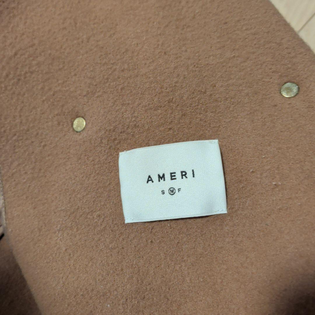 Ameri　BELT FLARE LONG COAT